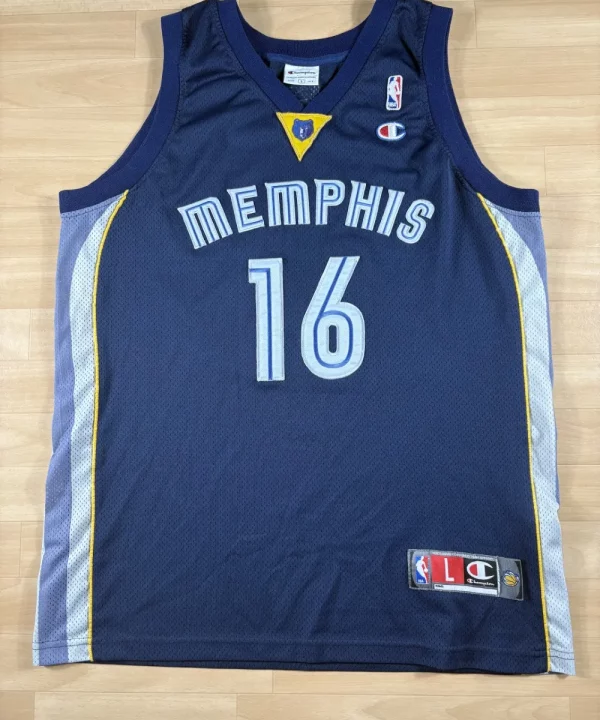 Pau Gasol #16 - Memphis Grizzlies | 2007-2008 | Extérieur (L)