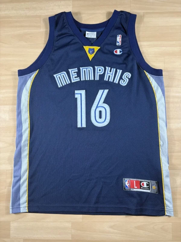 Pau Gasol #16 - Memphis Grizzlies | 2007-2008 | Extérieur (L)
