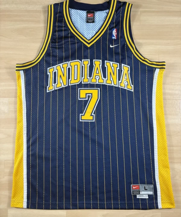 Jermaine O'Neal #7 - Indiana Pacers | 2001-2005 | Extérieur (L)