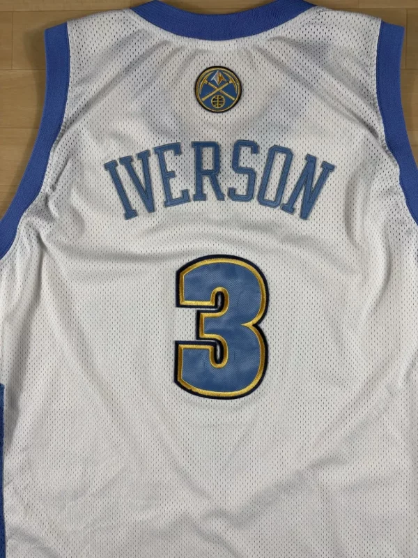 Allen Iverson #3 - Denver Nuggets | 2007-2009 | Domicile (XL) – Image 9