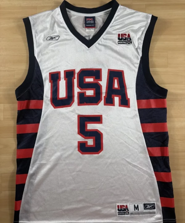 Jason Kidd #5 - Team USA | 2004 | Domicile (M)