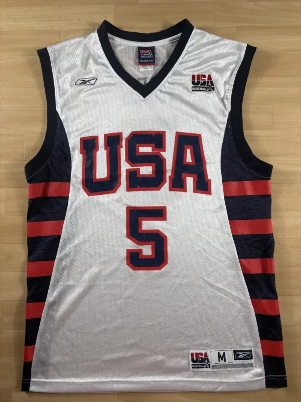 Jason Kidd #5 - Team USA | 2004 | Domicile (M)
