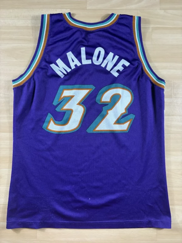 Karl Malone #32 - Utah Jazz | 1997-2003 | Extérieur (L) – Image 2