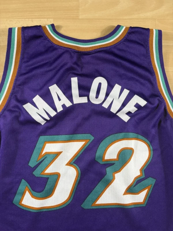 Karl Malone #32 - Utah Jazz | 1997-2003 | Extérieur (L) – Image 8