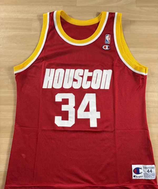 Hakeem Olajuwon #34 - Houston Rockets | 1991-1995 | Extérieur (M)
