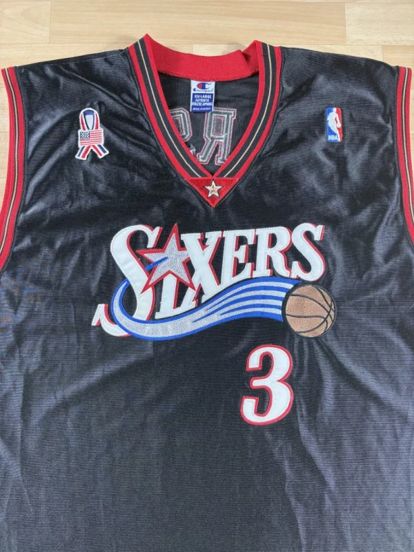 Allen Iverson #3 - Philadelphie 76ers | 2001-2002 | Extérieur (XL) – Image 7
