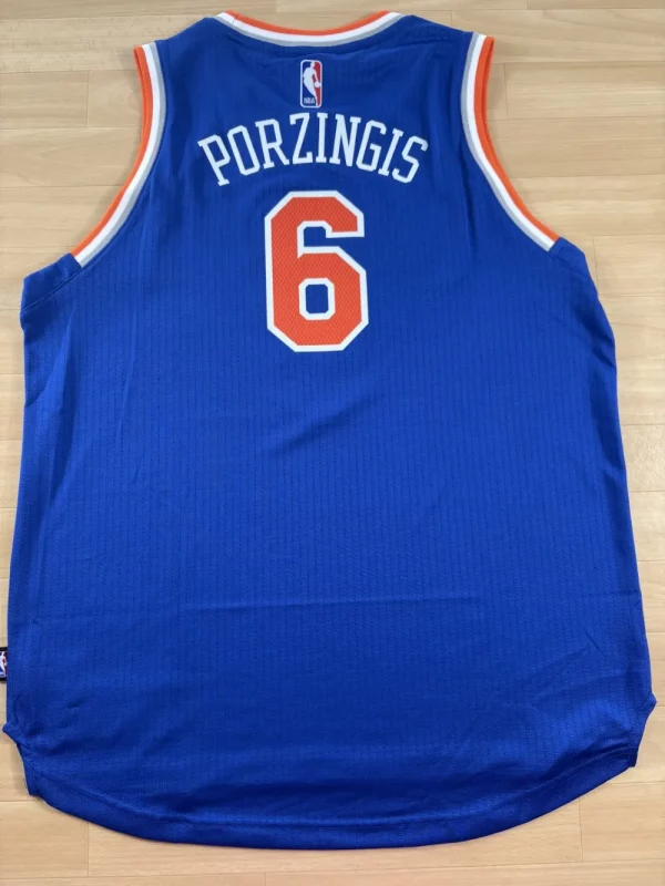 Kristaps Porzingis #6 - New York Knicks | 2015-2017 | Extérieur (XL) – Image 2