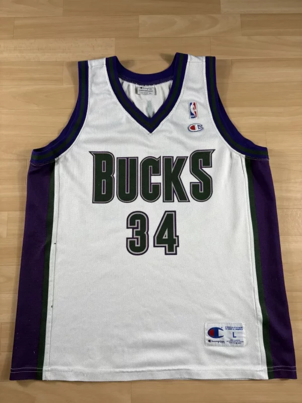 Ray Allen #34 - Milwaukee Bucks | 2002-2003 | Domicile (L)