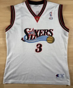 Maillot NBA Allen Iverson Philadelphia 76ers 2003-2007 authentique face avant