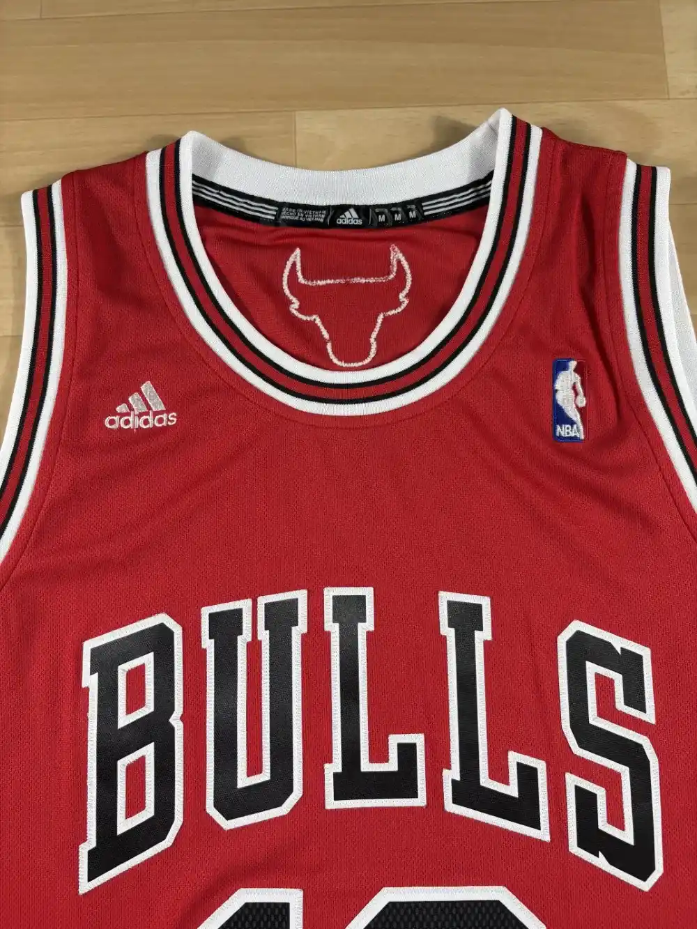 Zoom avant Maillot NBA Joakim Noah Chicago Bulls 2010-2014 authentique