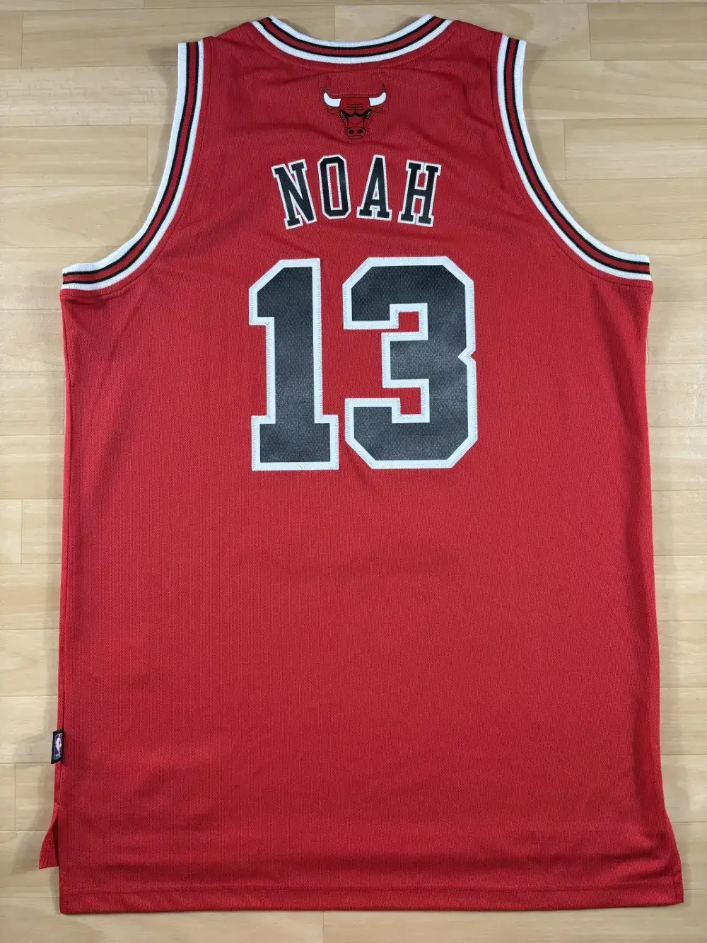 Maillot NBA Joakim Noah Chicago Bulls 2010-2014 dos nom et numéro