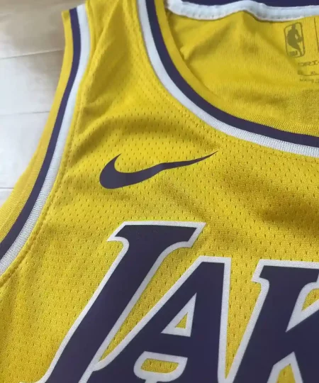 Logo Nike Maillot NBA LeBron James Los Angeles Lakers 2021-2022