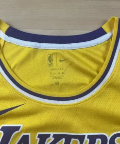 Étiquette col Maillot NBA LeBron James Los Angeles Lakers 2021-2022