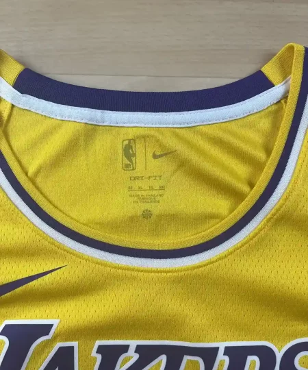 Étiquette col Maillot NBA LeBron James Los Angeles Lakers 2021-2022