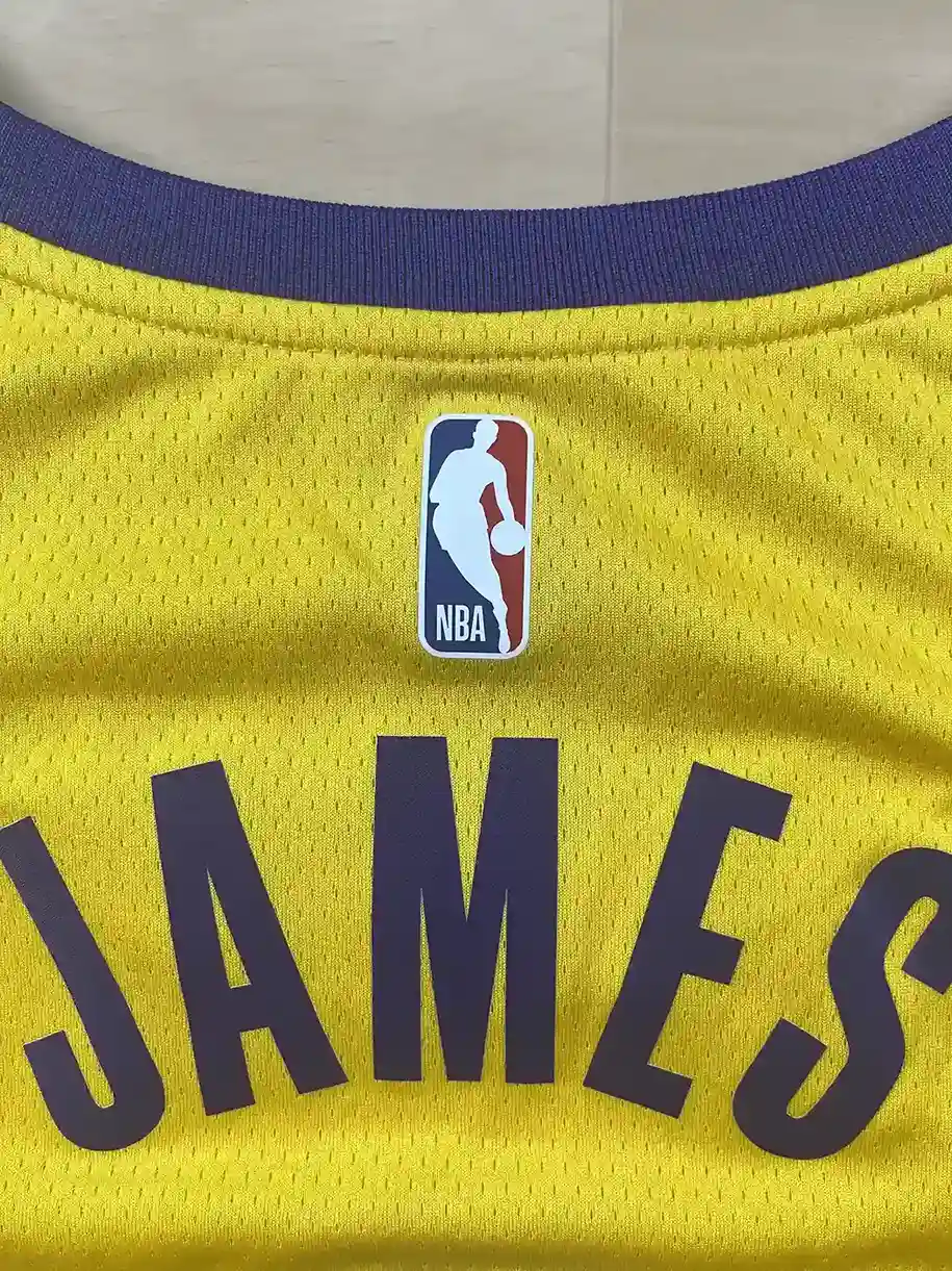 LogoNBA arrière Maillot NBA LeBron James Los Angeles Lakers 2021-2022