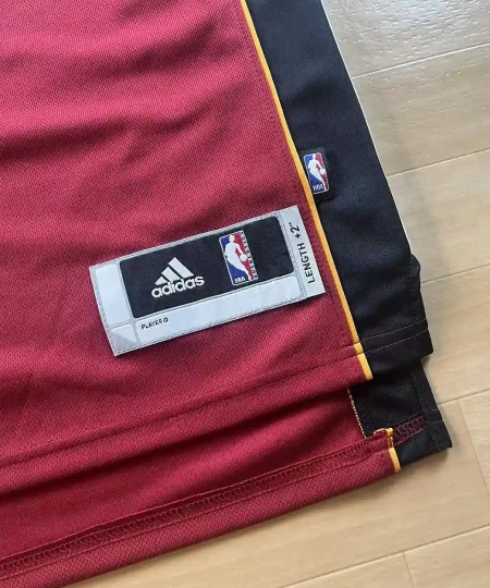 Jocktag authentique bas de Maillot NBA LeBron James Miami Heat 2012-2013