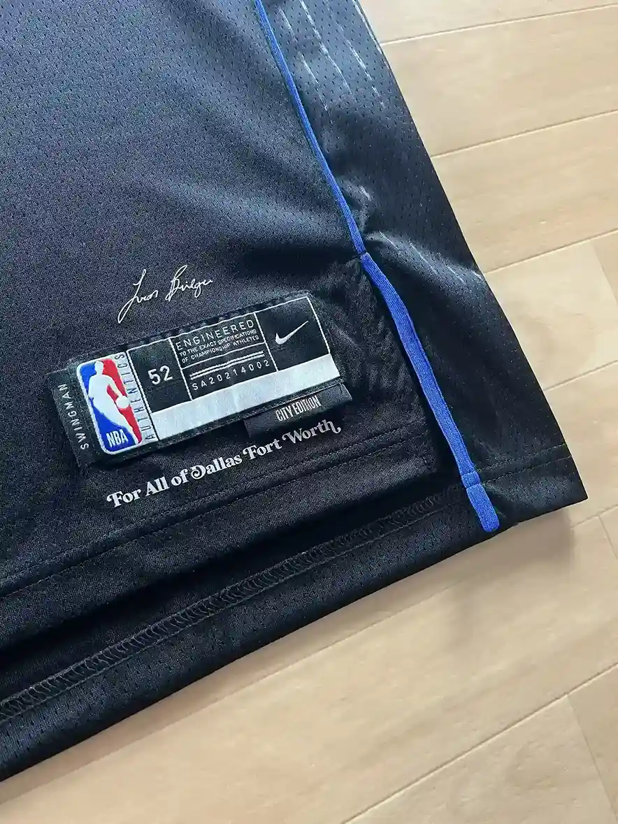 Jocktag authentique bas de Maillot NBA Luka Doncic Dallas Mavericks 2023-2024