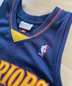 Étiquette col Maillot NBA Stephen Curry Golden State Warriors 2009-2010