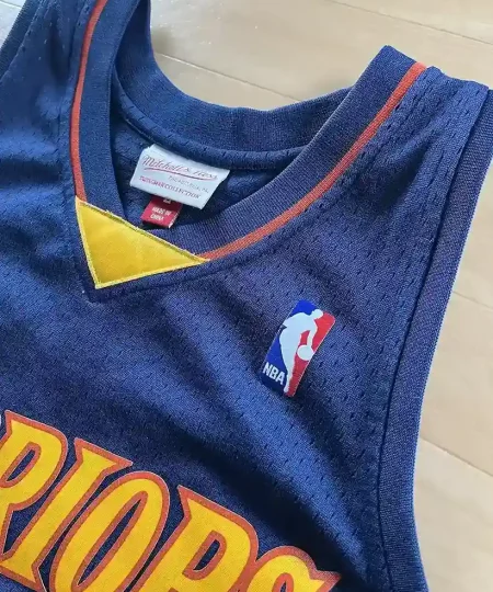 Étiquette col Maillot NBA Stephen Curry Golden State Warriors 2009-2010
