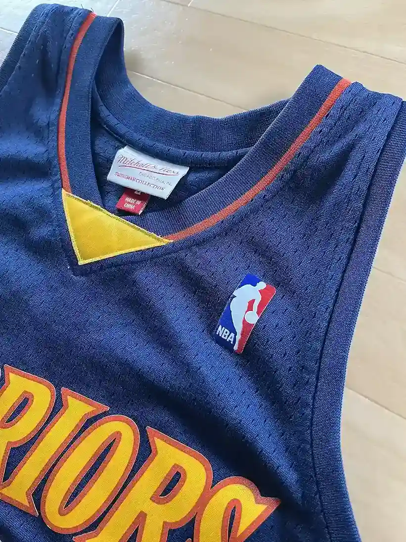 Étiquette col Maillot NBA Stephen Curry Golden State Warriors 2009-2010