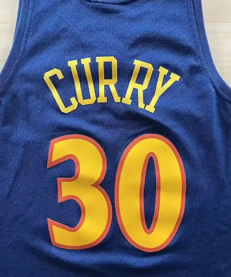 Zoom arrière Maillot NBA Stephen Curry Golden State Warriors 2009-2010