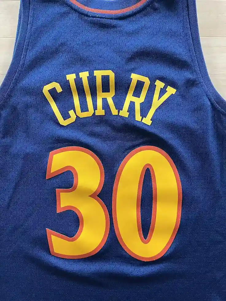 Zoom arrière Maillot NBA Stephen Curry Golden State Warriors 2009-2010