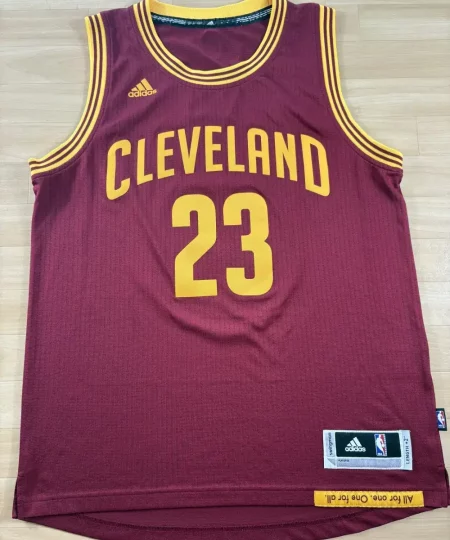 Maillot NBA LeBron James Cleveland Cavaliers 2014-2017 authentique face avant