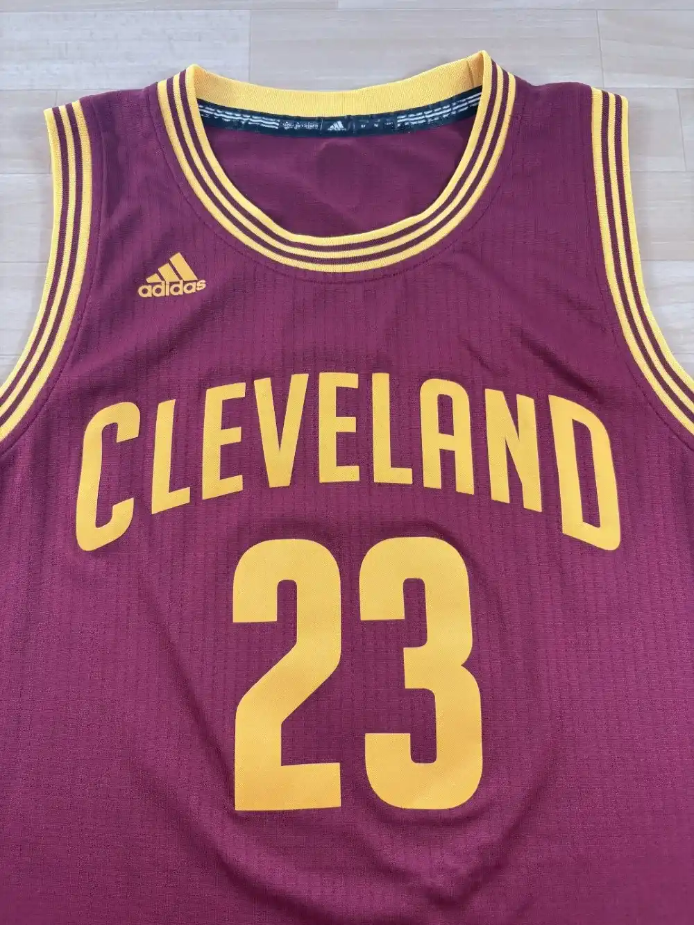Zoom arrière Maillot NBA LeBron James Cleveland Cavaliers 2014-2017