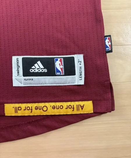 Jocktag authentique bas de Maillot NBA LeBron James Cleveland Cavaliers 2014-2017