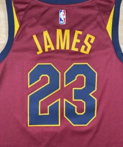 Zoom arrière Maillot NBA LeBron James Cleveland Cavaliers 2017-2018