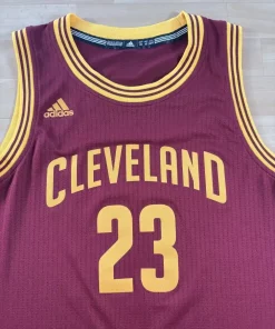 Zoom avant Maillot NBA LeBron James Cleveland Cavaliers 2014-2017