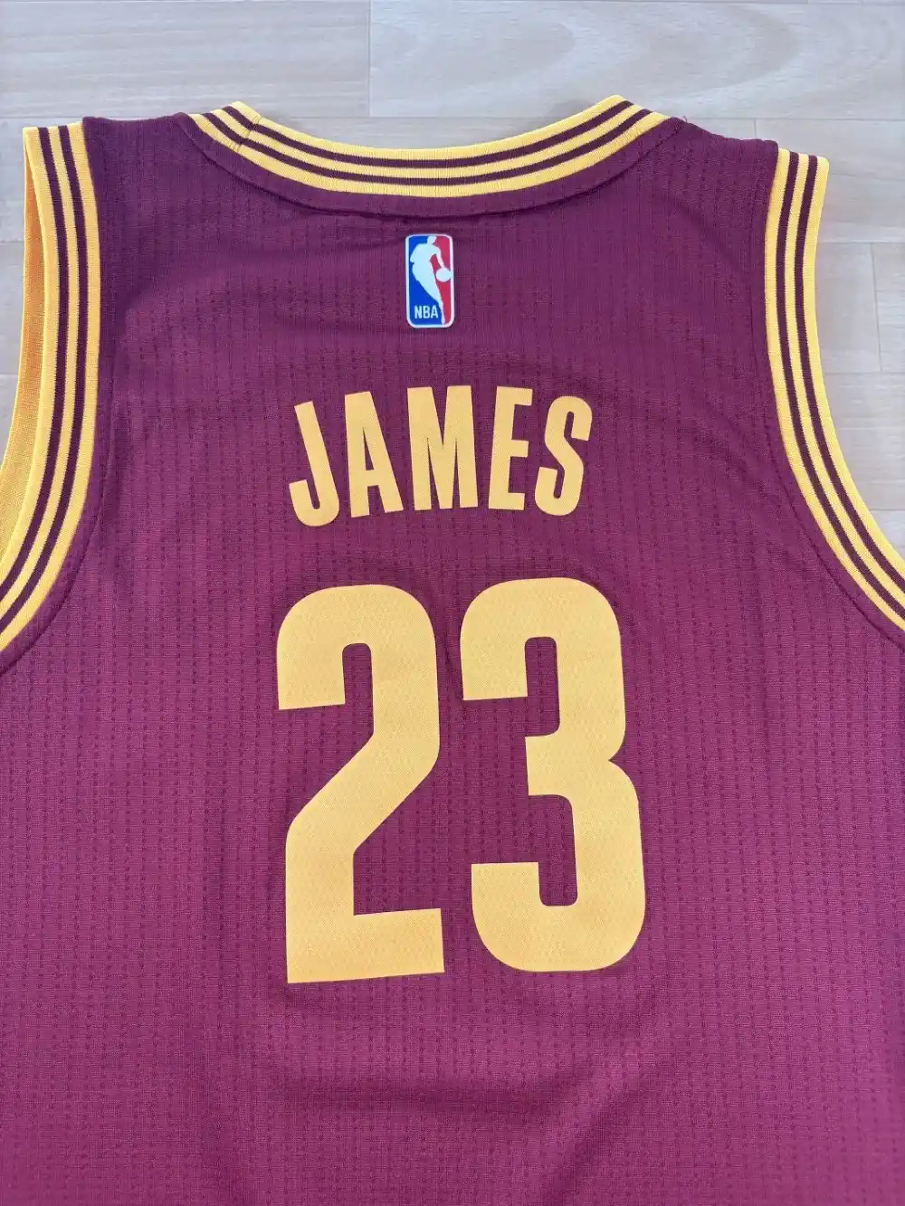 Zoom arrière Maillot NBA LeBron James Cleveland Cavaliers 2014-2017