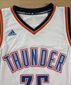Zoom avant Maillot NBA Kevin Durant Oklahoma City Thunder 2014-2016