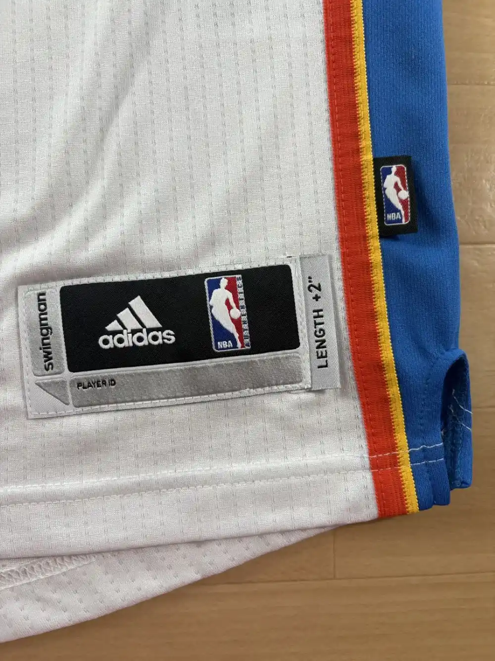 Jocktag authentique bas de Maillot NBA Kevin Durant Oklahoma City Thunder 2014-2016