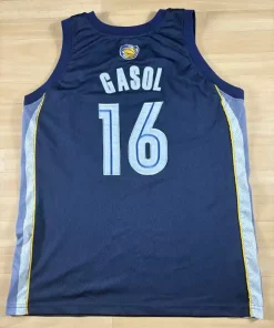 Maillot NBA Pau Gasol Memphis Grizzlies 2007-2008 dos nom et numéro
