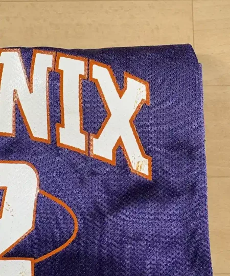 Détail état et défaut occasion Maillot NBA Amar’e Stoudemire Phœnix Suns 2002-2006
