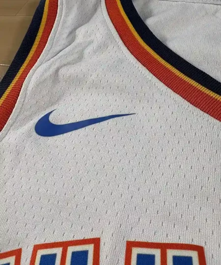 Logos brodés et détails marque Maillot NBA Amar’e Stoudemire Phœnix Suns 2002-2006