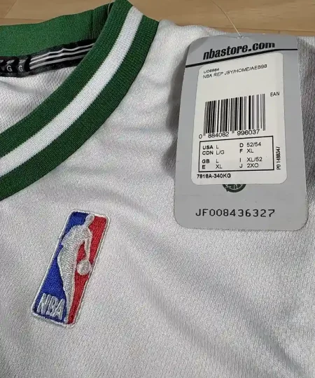 Étiquette Adidas Maillot NBA Kevin Garnett Boston Celtics 2010-2013