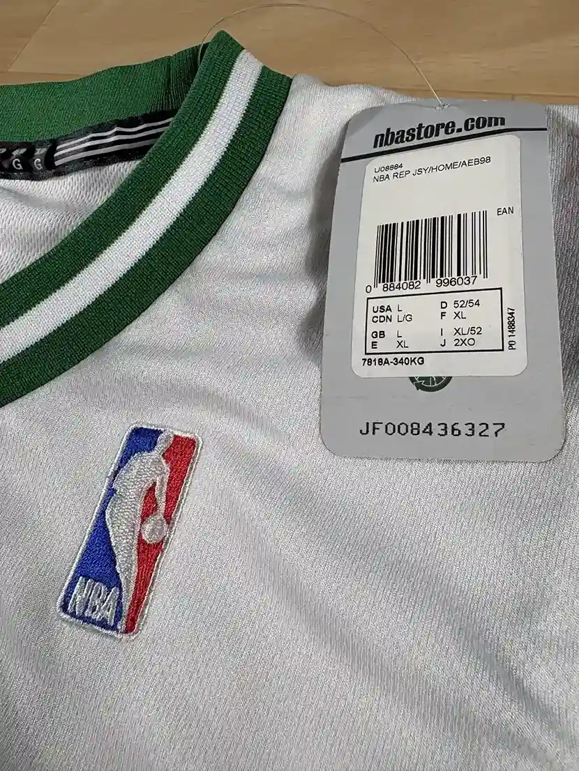 Étiquette Adidas Maillot NBA Kevin Garnett Boston Celtics 2010-2013