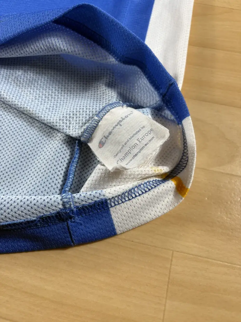 Étiquettes d'origine et instruction de lavage Maillot NBA Carmelo Anthony Denver Nuggets 2003-2010