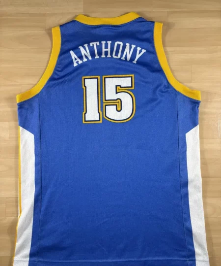 Maillot NBA Carmelo Anthony Denver Nuggets 2003-2010 dos nom et numéro