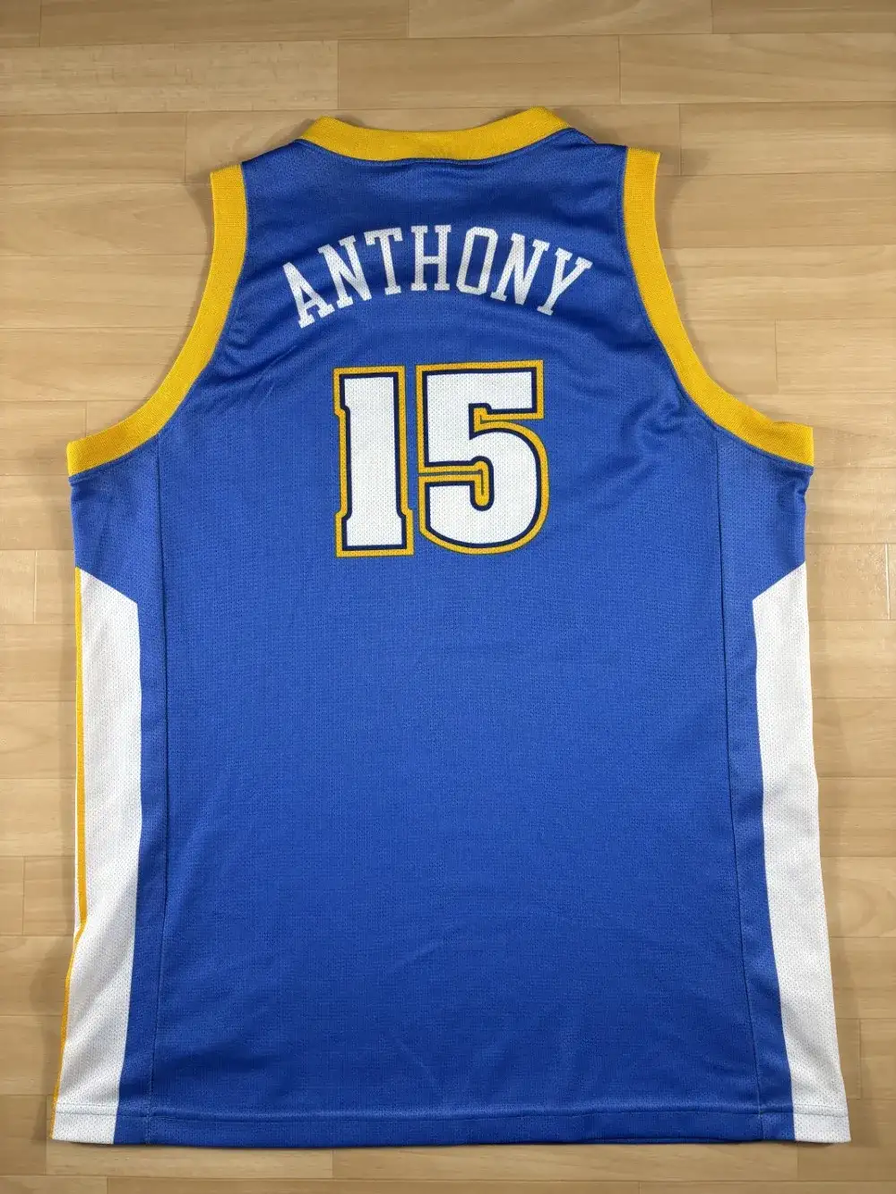 Maillot NBA Carmelo Anthony Denver Nuggets 2003-2010 dos nom et numéro