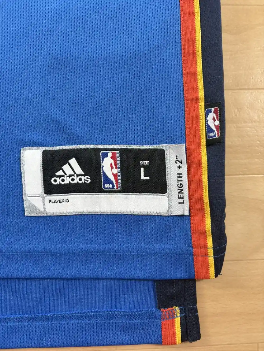 Jocktag authentique bas de Maillot NBA Kevin Durant Oklahoma City Thunder 2010-2014