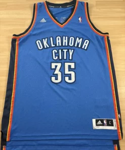 Maillot NBA Kevin Durant Oklahoma City Thunder 2010-2014 authentique face avant
