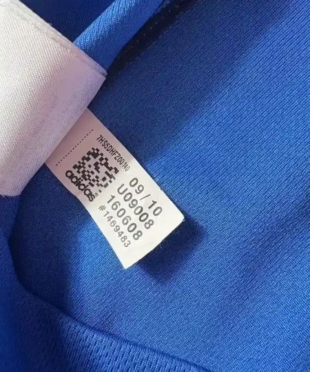Étiquettes d'origine et instruction de lavage Maillot NBA Kevin Durant Oklahoma City Thunder 2010-2014