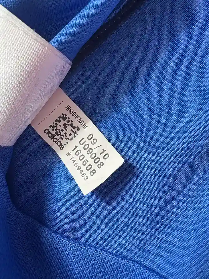 Étiquettes d'origine et instruction de lavage Maillot NBA Kevin Durant Oklahoma City Thunder 2010-2014