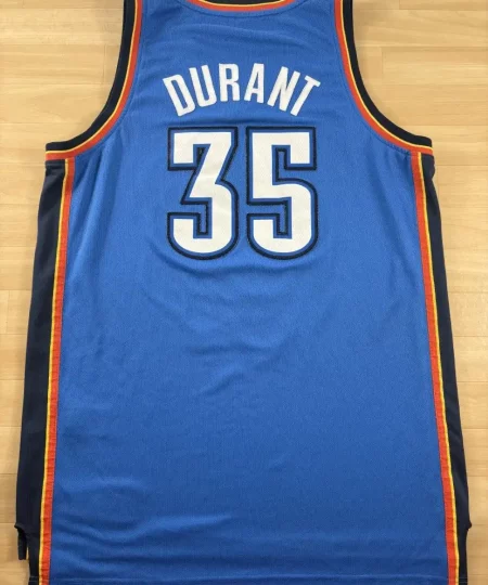 Maillot NBA Kevin Durant Oklahoma City Thunder 2010-2014 dos nom et numéro