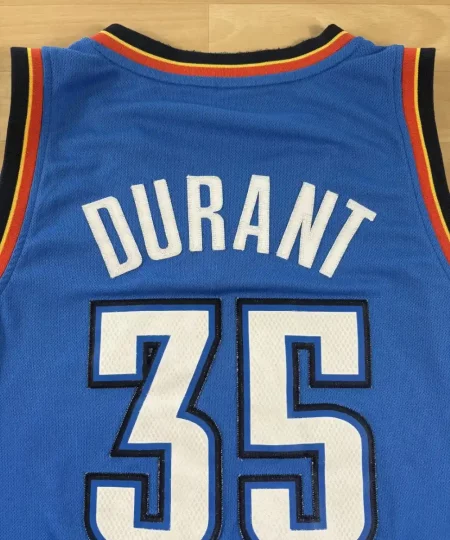 Zoom arrière Maillot NBA Kevin Durant Oklahoma City Thunder 2010-2014