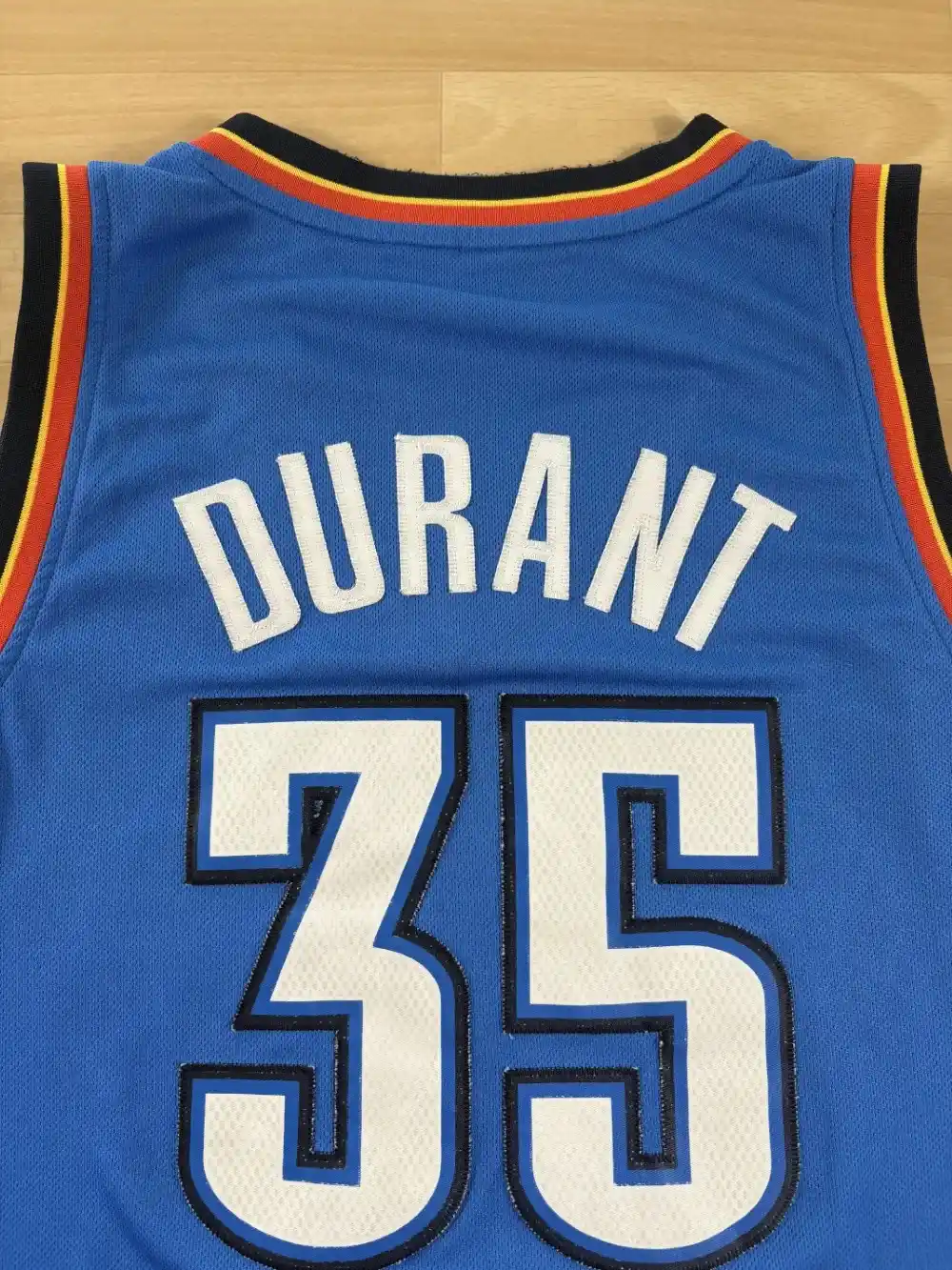 Zoom arrière Maillot NBA Kevin Durant Oklahoma City Thunder 2010-2014