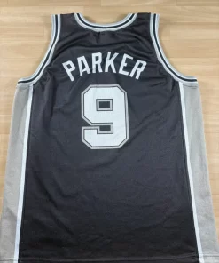 Maillot NBA Tony Parker San Antonio Spurs 2003-2007 dos nom et numéro